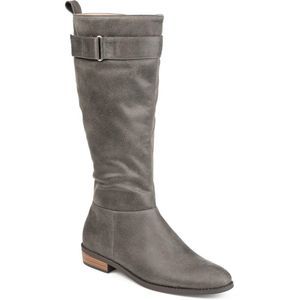 Womens Lelanni Extra Wide Calf Tall Boots, Grey, Size 12.0 WNzN